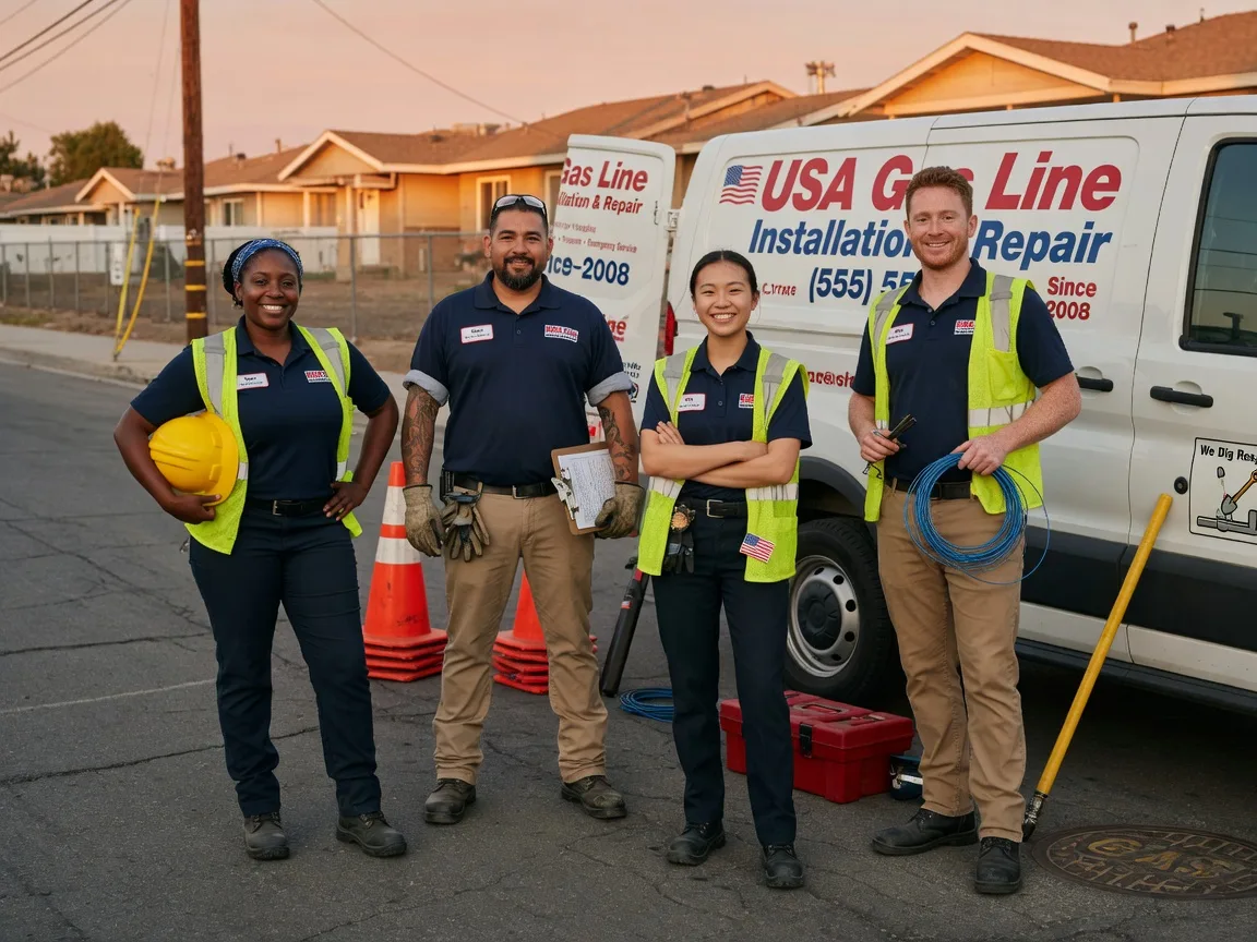 Gas Line Installation company in Peru, IN